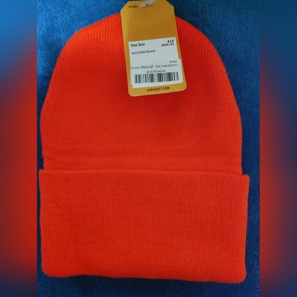 Carhartt BennieCarhartt Bennie | Size One Size Fit Most | Color Orange - Picture 2 of 2